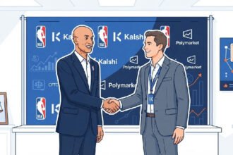 NBA prediction markets: NBA partners with Kalshi and Polymarket for prediction markets