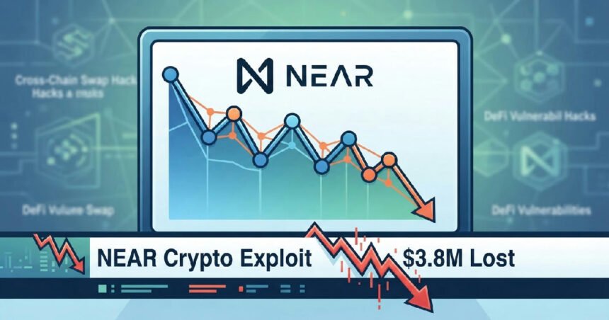 NEAR crypto exploit causes 9% drop after $3.8M Intents hack