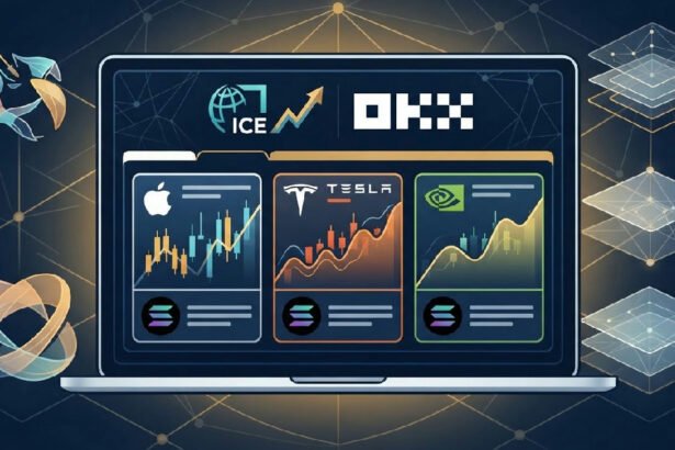 NYSE owner ICE and OKX plan 24/7 tokenized stock trading on new venue