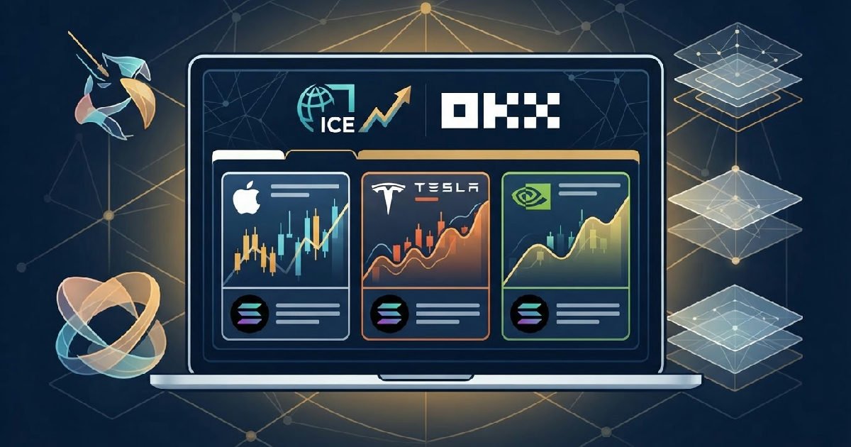 NYSE owner ICE and OKX plan 24/7 tokenized stock trading on new venue