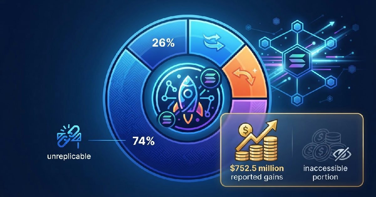 Pump.fun unreplicable gains: bitquery study exposes 74% of pump fun gains unreplicable