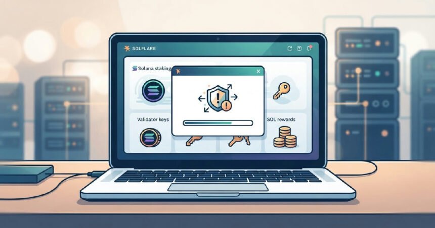 Solflare wallet migrates validator after key incident