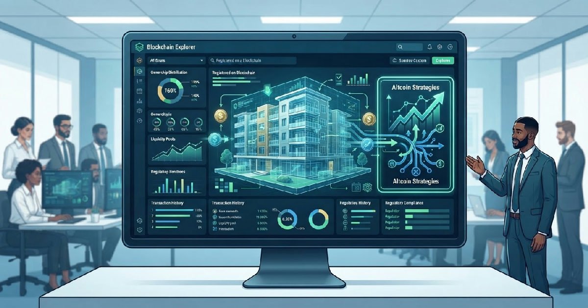 Altcoin Strategies Drive Real-World Asset Tokenization