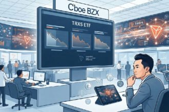 TRON network buzzes but TRX ETF demand lags