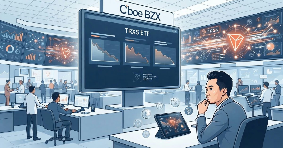 TRON network buzzes but TRX ETF demand lags